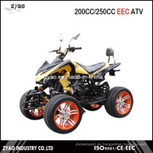 200cc CEE Aprobado ATV vendedor caliente, Quad ATV de 250cc con agua refrigerada aprobada por la CEE